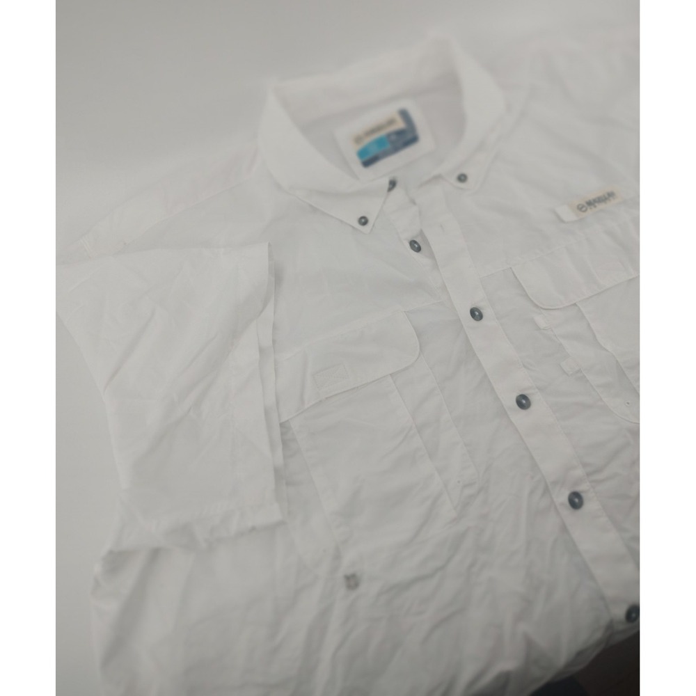 Magellan Fish Gear Men's Shirt 3XLWhite Short Sleeve Fishing Outdoor